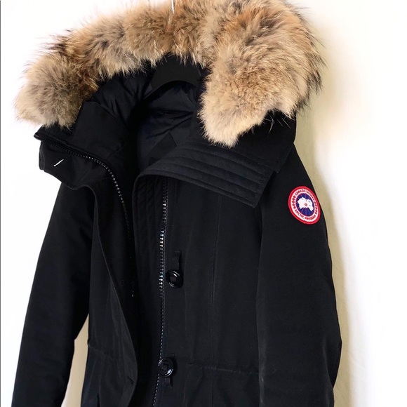 Canada Goose Rossclair Fur Trim Down Parka - Picture 1 of 8